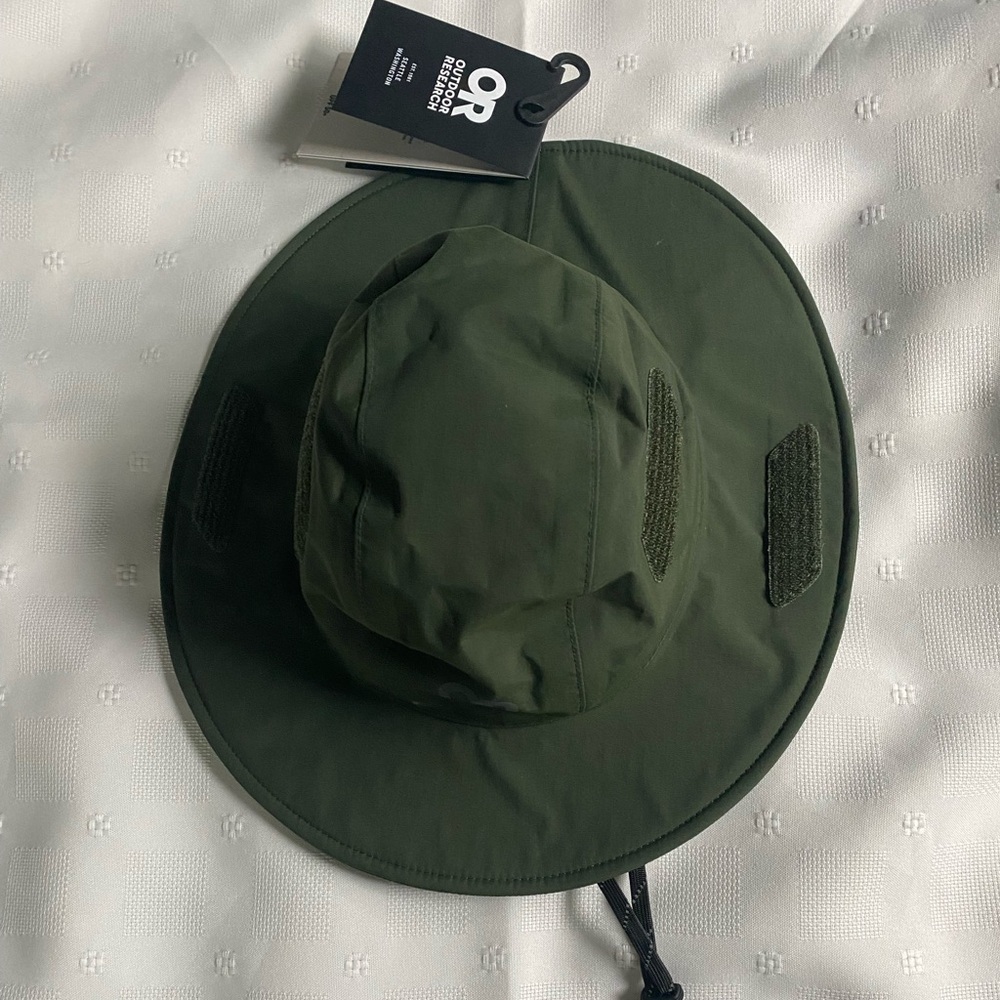 Outdoor Research kids Seattle Rain Hat- Verde
